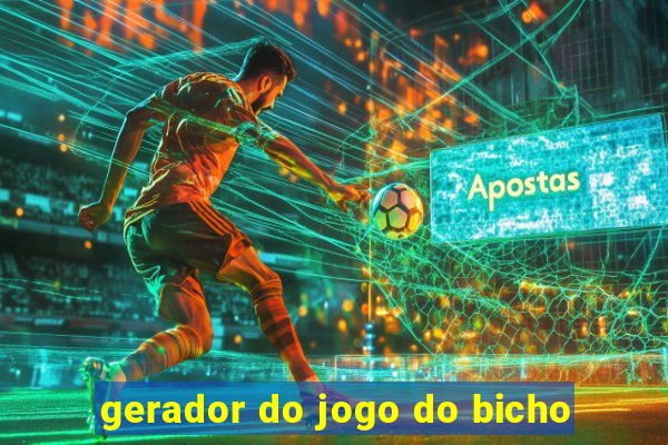 gerador do jogo do bicho